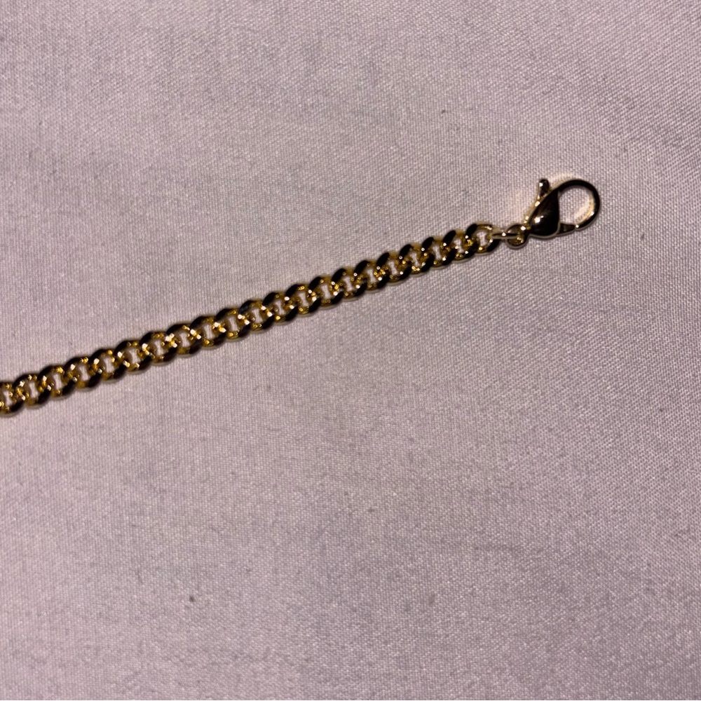 14k gold filled with cz stones bracelet new - Picture 4 of 4